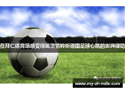 在拜仁体育场感受绿茵激情聆听德国足球心跳的澎湃律动