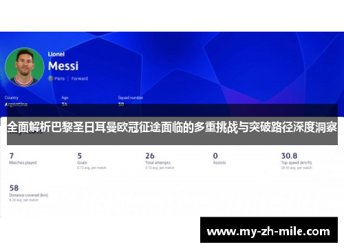 全面解析巴黎圣日耳曼欧冠征途面临的多重挑战与突破路径深度洞察